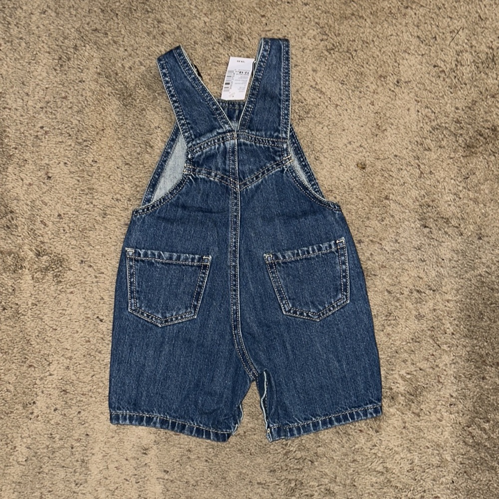 New with tags. 12-18 months Children’s place overalls - Picture 2 of 3